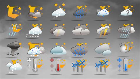 Animated Weather Icons On Behance