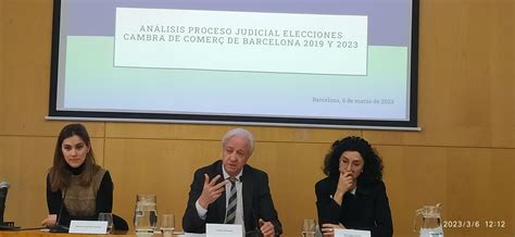 Tusquets cuestiona la legalidad de las decisiones tomadas por la Cambra