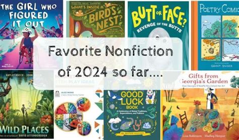 Favorite Nonfiction Books 2024 so far… | LibraryMom