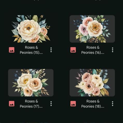 Clipar Kit Digital Floral Rose Nude 20kits Grátis Cod 0611