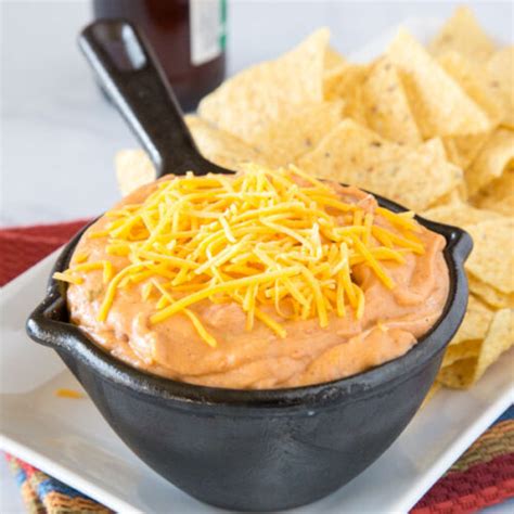 Easy Refried Bean Dip Dinners Dishes And Desserts