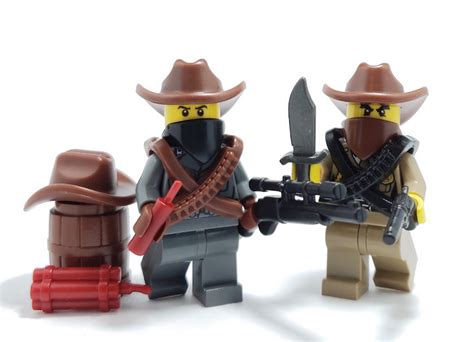 Custom Bandolier For Minifigures Western Cowboys Pick Color New