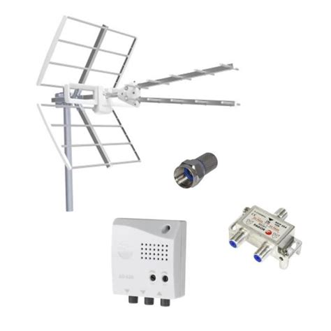 PACK FAGOR EVA 48 Antenne TV TNT LTE 5G Rateau Amplificateur TNT