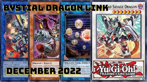 Yu Gi Oh Bystial Dragon Link Deck December 2022 YouTube