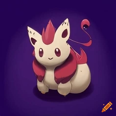 Adorable Design Of A Chubby Zorua