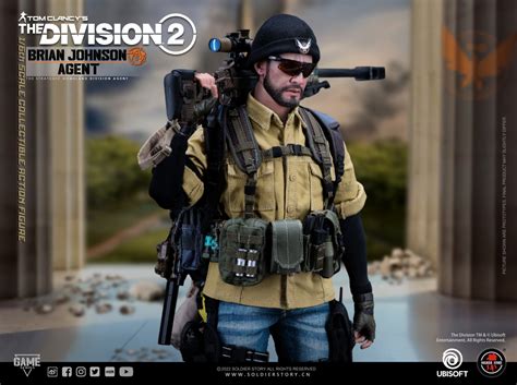 THE DIVISION 2 ディビジョン2 エージェント ブライアンジョンソン 1 6 アクションフィギュア DX ver ゲーム系