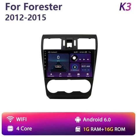 K3 Autoradio Android 11 4G Navigation GPS Carplay Lecteur