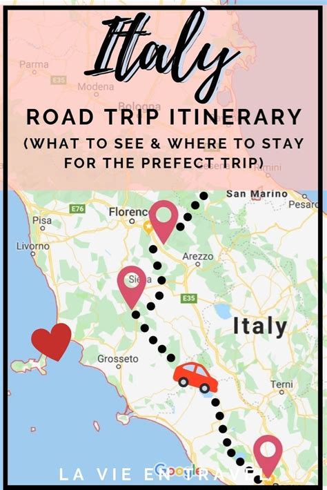 Italian Road Trip Planner The Perfect Italy Itinerary La Vie En