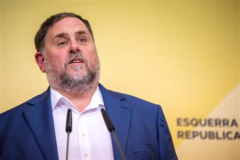 Junqueras Ve Imposible Nuevos Acuerdos Con Los Socialistas Si No