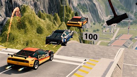 Epic Car Jump Arena Madness And Crashes 1 Beamng Drive Youtube