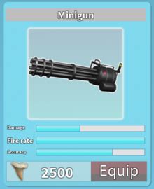 SharkBite Classic Minigun SharkBite Wiki