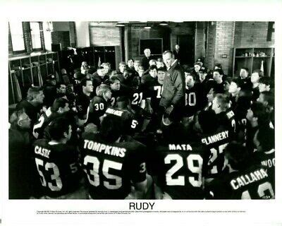 Rudy Notre Dame Football movie Original 8x10 Press Photo | eBay