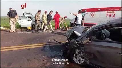 Morre quarta vítima de acidente frontal entre dois veículos entre