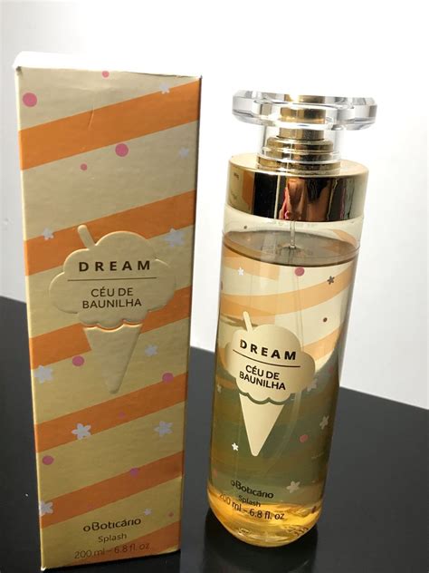 Dream C U De Baunilha O Botic Rio Splash Col Nia Perfume Feminino O