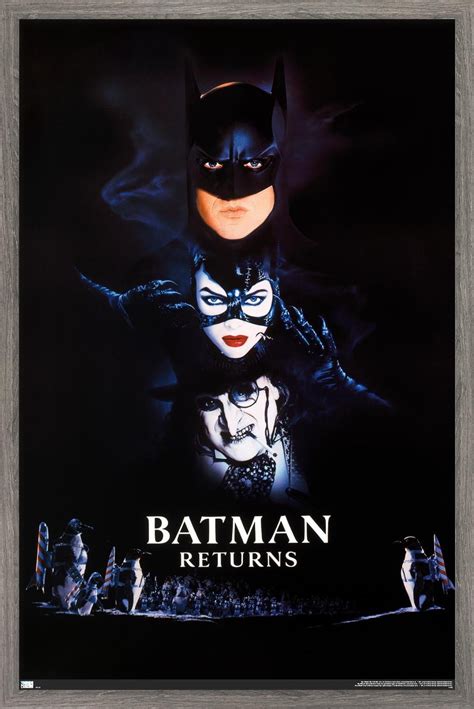 DC Comics Movie Batman Returns - Logo One Sheet Wall Poster, 22.375" x ...