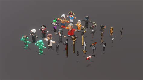 Voxel Character Pack