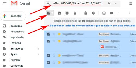 C Mo Borrar Emails De Gmail Por Fecha O Entre Dos Fechas Vozidea