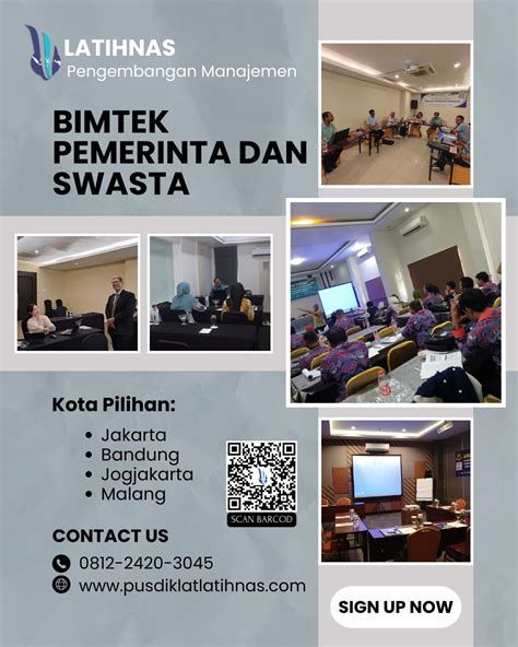 Bimtek Perencanaan Skpd Dan Penyusunan Program Skpd Tahun 2024 Jadwal Bimtek Latihnas 2025