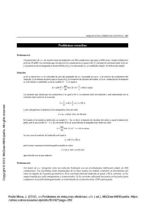 Problemas De Maquinas Fraile Mora J 2012 Problemas De Máquinas