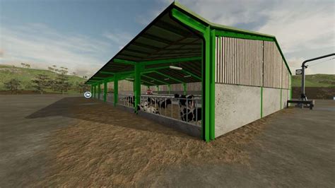 Winter Cow Barn V1 0 0 0 FS25 FS22 Mod