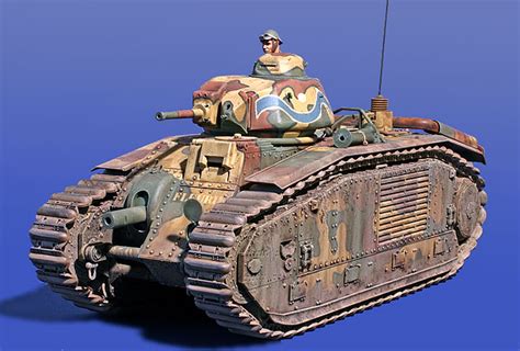 Char B1 Bis Construction Preview By Steven Zaloga Tamiya 135