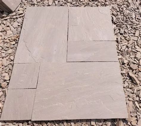 Interior Exterior Natural Autumn Brown Sandstone Paving Thickness