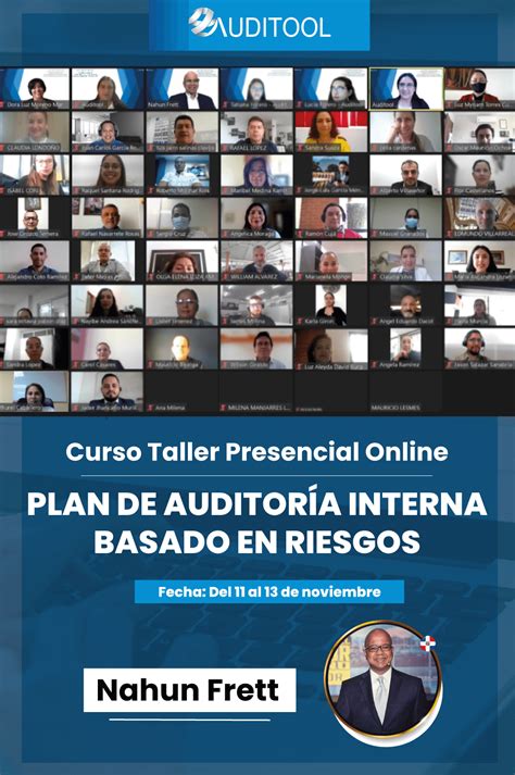 Nahun Frett Curso Taller Presencial Online Plan de Auditoría Interna