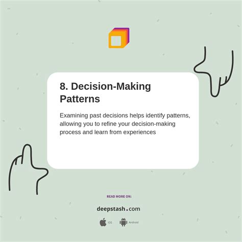 8 Decision Making Patterns Deepstash