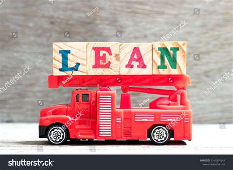 Toy Fire Ladder Truck Hold Letter Stock Photo Shutterstock