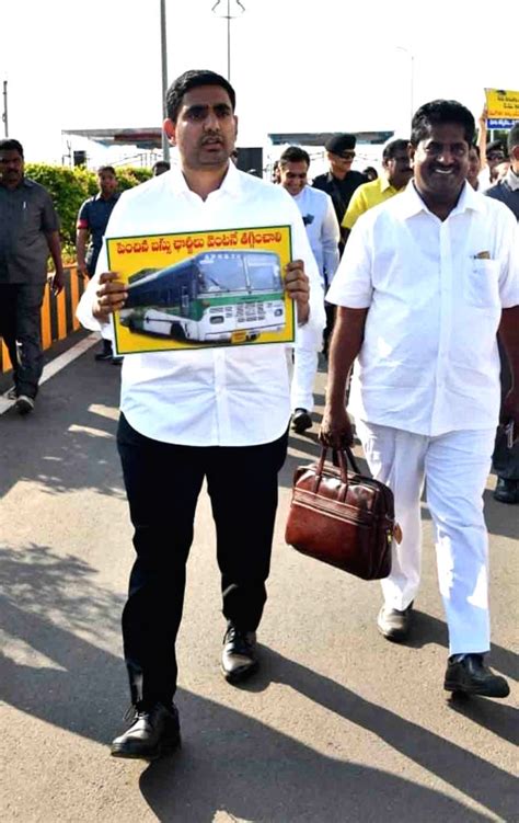 Tdps Protests Outside Andhra Assembly