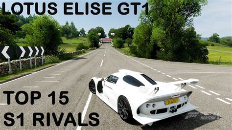 Forza Horizon Lotus Elise Gt S Rivals Top Ambleside Circuit