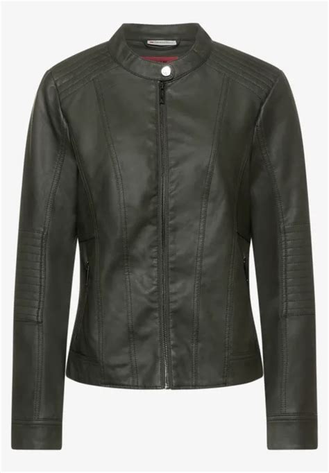 Street One Biker Jacke F R Damen In Gr N Street One