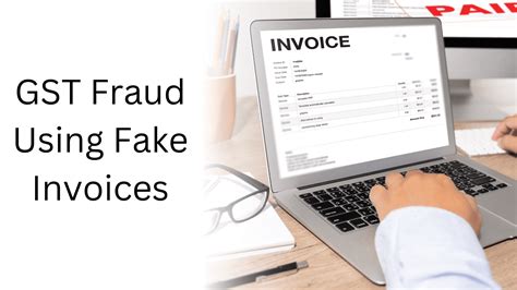 Gst Fraud Using Fake Invoices