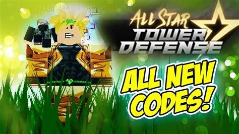 ALL NEW CODES In ALL STAR TOWER DEFENSE Roblox YouTube