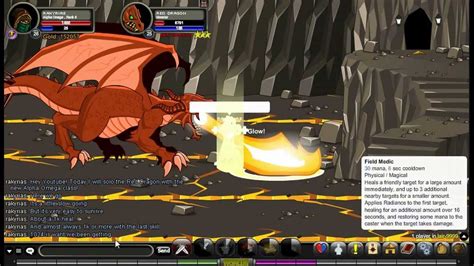 Aqw Red Dragon Alpha Omega Solo Youtube