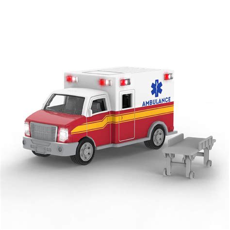 Driven Toy Ambulance With Lights And Sounds Toys R Us Canada