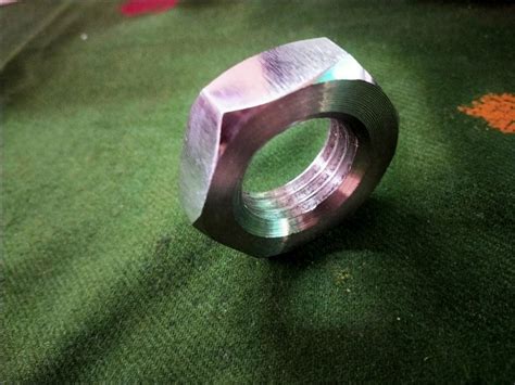 Round Broaching Stainless Steel Hex Lock Nut At Rs Piece In Chennai