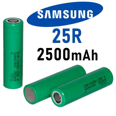 18650 Samsung 25R 2500mAh 20A