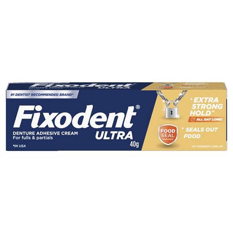 Buy Fixodent Denture Adhesive Ultra G Online At Chemist Warehouse