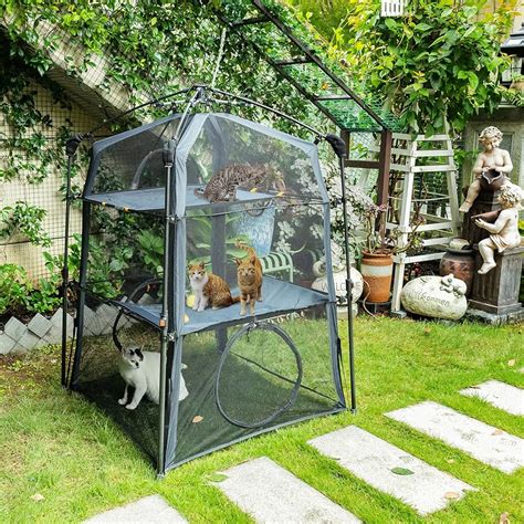 aivituvin catio outdoor cat enclosure cat house catio outdoor cat