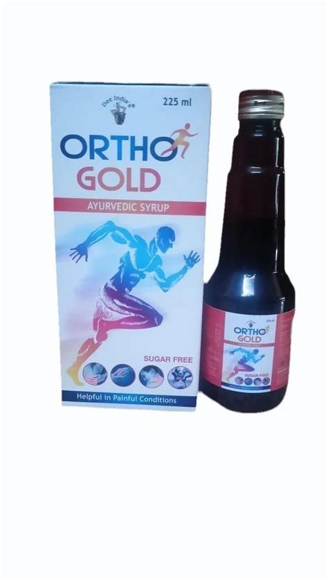 Ortho Gold Ayurvedic Syrup At Rs Piece Ayurvedic Joint Pain Syrup