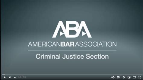 Aba Criminal Justice Section Book Discussion On Manifesting Justice