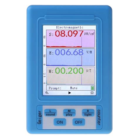 Détecteur de rayonnement électromagnétique dosimètre moniteur