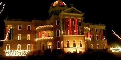 Marshall Texas Tourism, 2024 Wonderland of Lights, Hotels, Maps ...