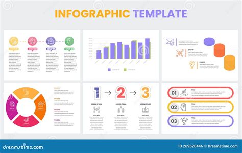 Infographic Elements for Presentation Vector Illustration Stock Vector ...