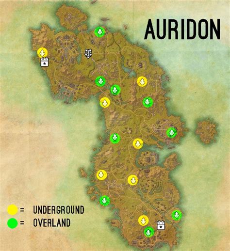 Auridon Skyshards Skyshards Collection Guide Elder Scrolls Online