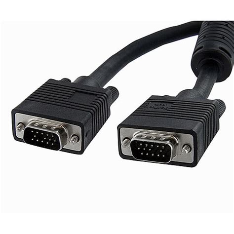 Startech Hd15 Mm Coax High Resolution Monitor Vga Cable 30