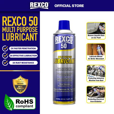 Rexco Ml Multi Use Multi Purpose Lubricant Pelincir Spray