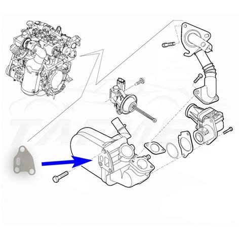 EGR Valve Blanking Plate For Fiat Alfa Romeo Lancia Opel Citroen