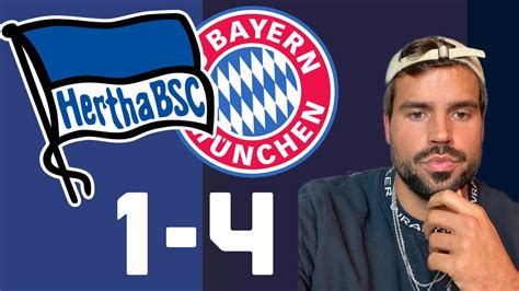 Hertha BSC vs FC Bayern München 1 4 0 2 Analyse Spielernoten